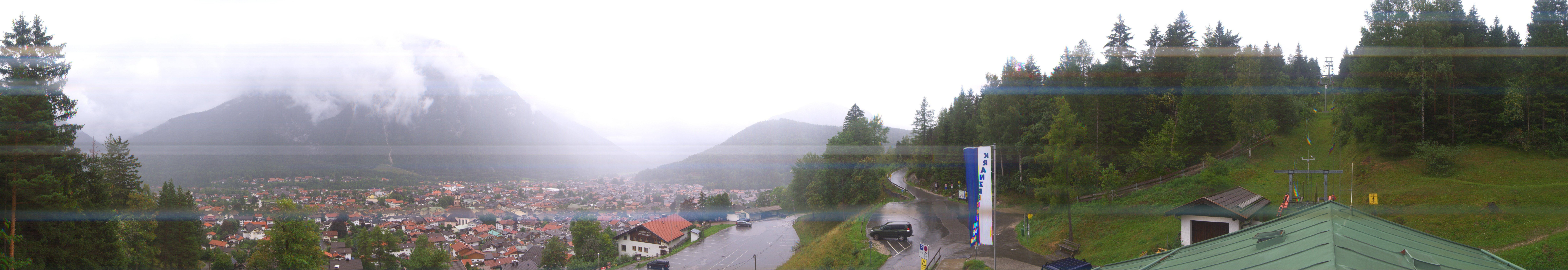 Archiv Foto Webcam Mittenwald Panoramablick