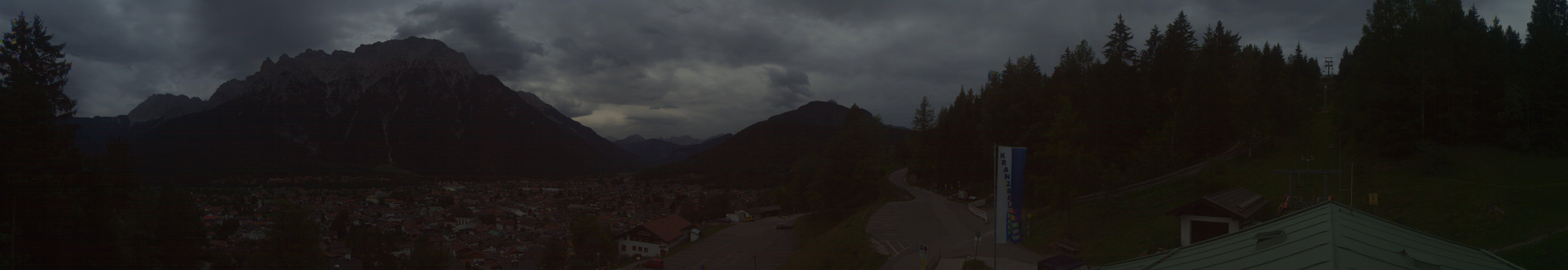 Archiv Foto Webcam Mittenwald Panoramablick