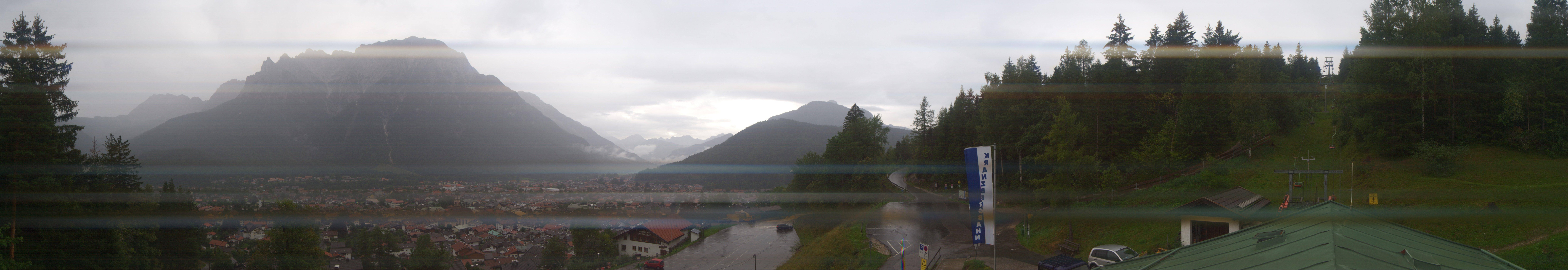 Archiv Foto Webcam Mittenwald Panoramablick