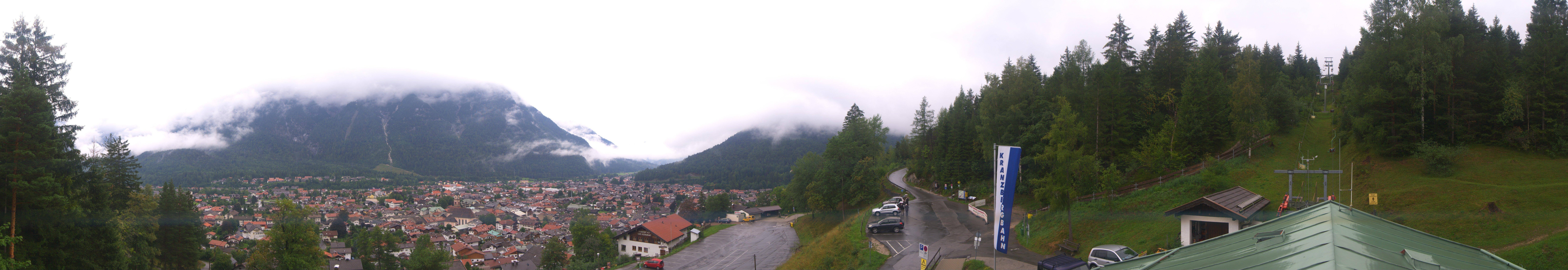 Archiv Foto Webcam Mittenwald Panoramablick