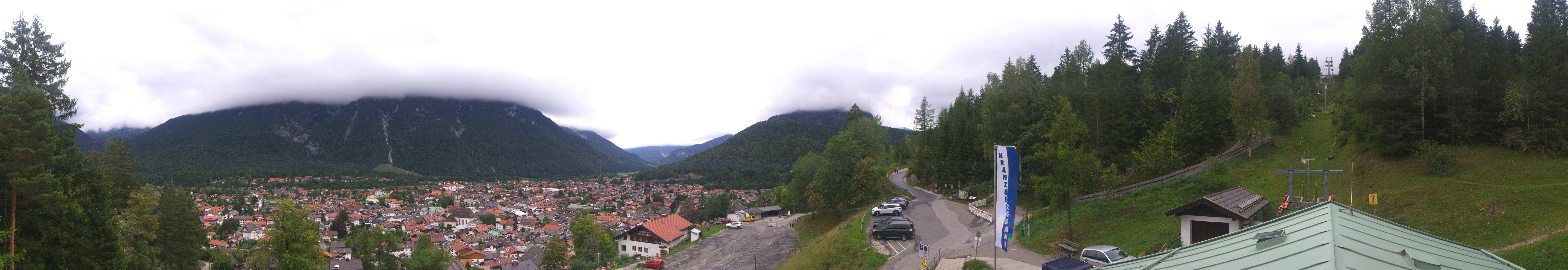 Archiv Foto Webcam Mittenwald Panoramablick