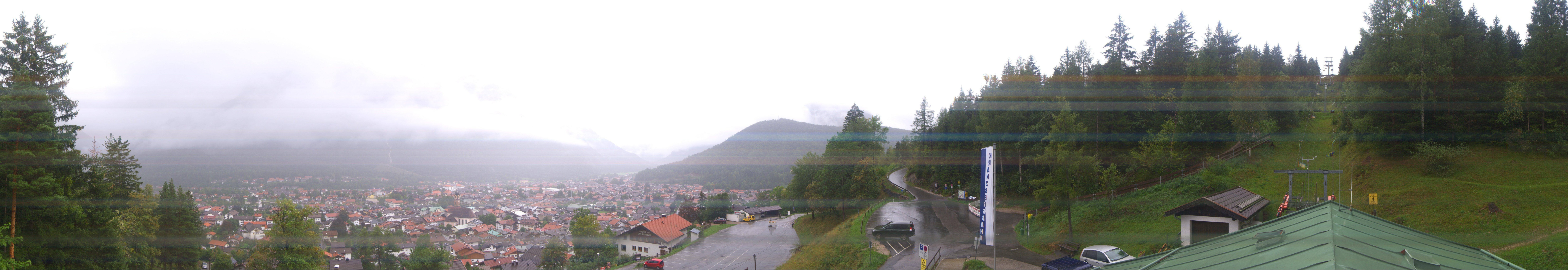 Archiv Foto Webcam Mittenwald Panoramablick