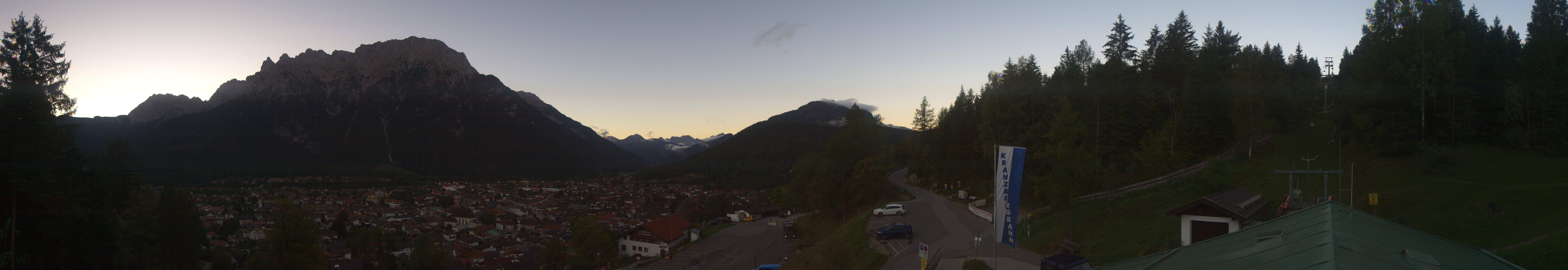 Archiv Foto Webcam Mittenwald Panoramablick