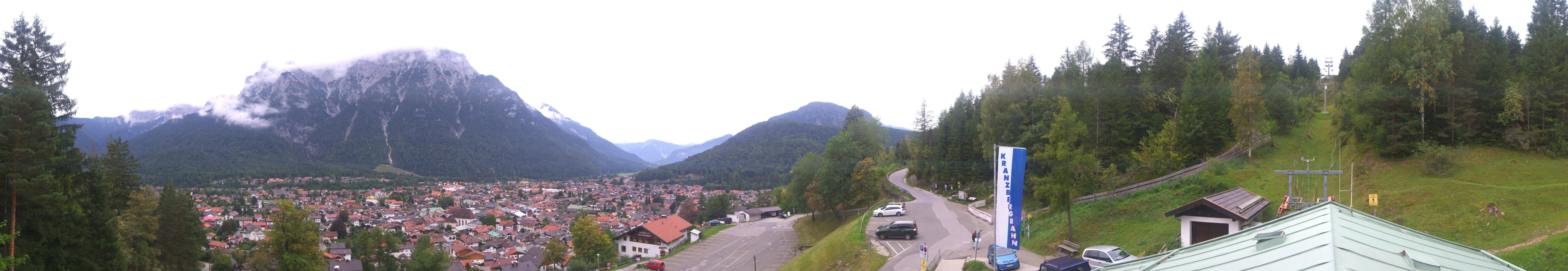 Archiv Foto Webcam Mittenwald Panoramablick