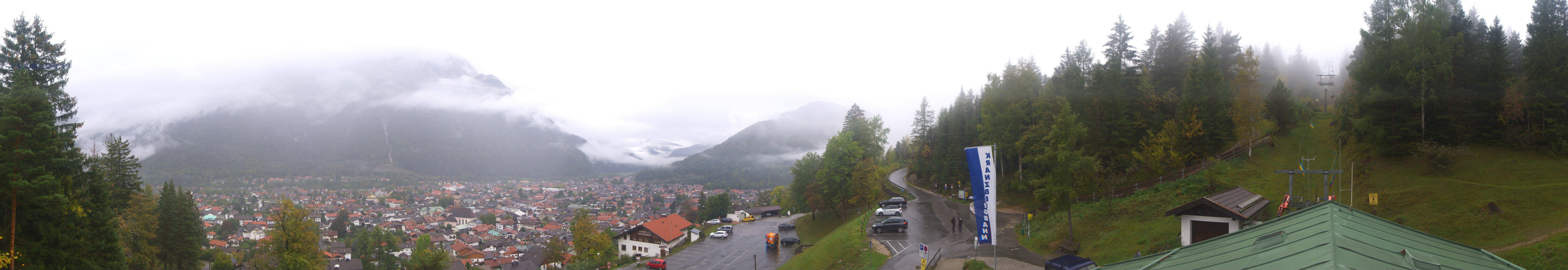 Archiv Foto Webcam Mittenwald Panoramablick