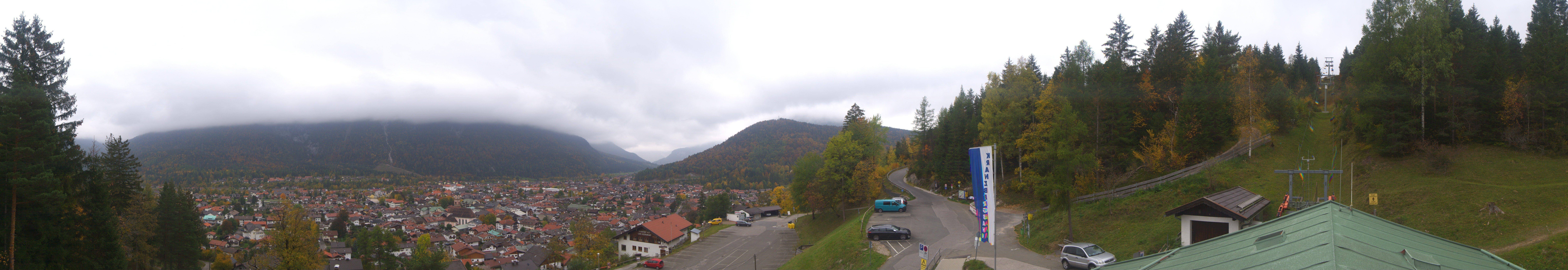 Archiv Foto Webcam Mittenwald Panoramablick