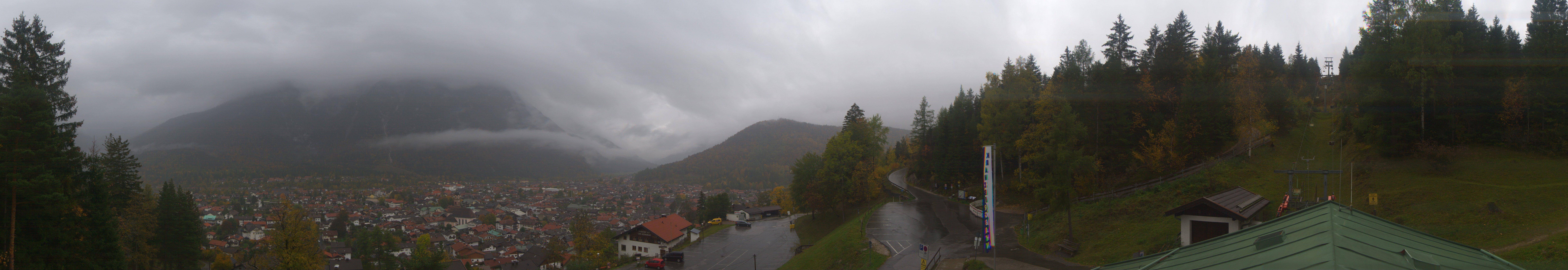 Archiv Foto Webcam Mittenwald Panoramablick