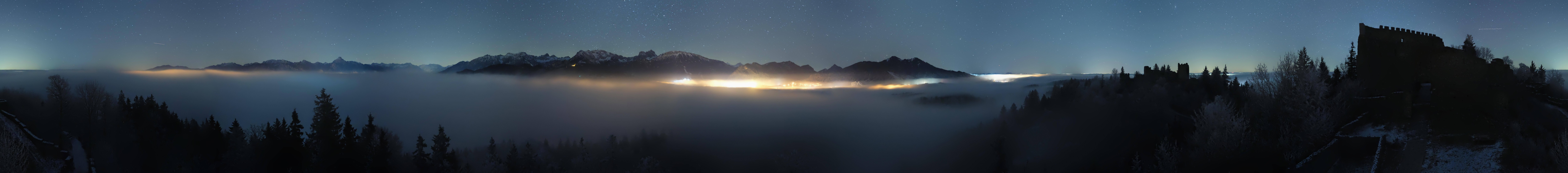 Archiv Foto Webcam Ausblick Burgruine Eisenberg