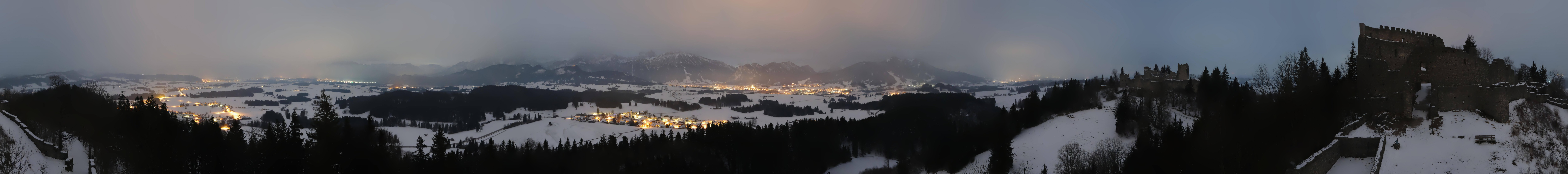 Archiv Foto Webcam Ausblick Burgruine Eisenberg