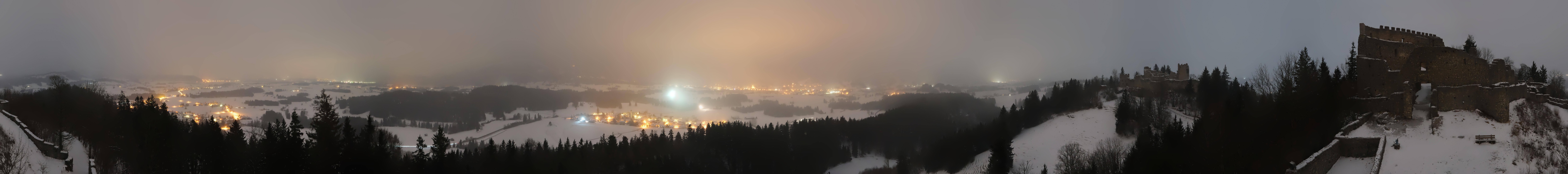 Archiv Foto Webcam Ausblick Burgruine Eisenberg