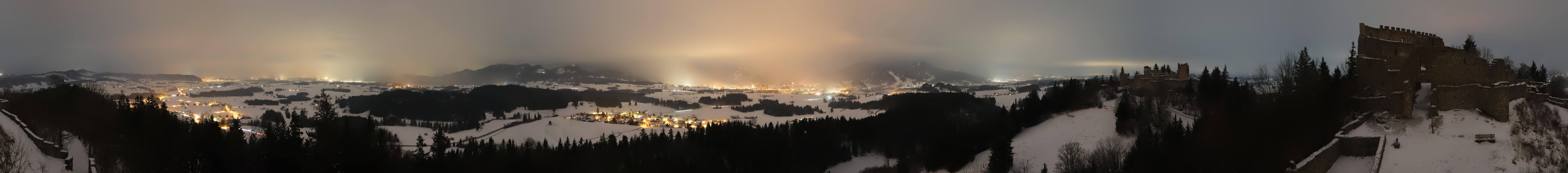 Archiv Foto Webcam Ausblick Burgruine Eisenberg