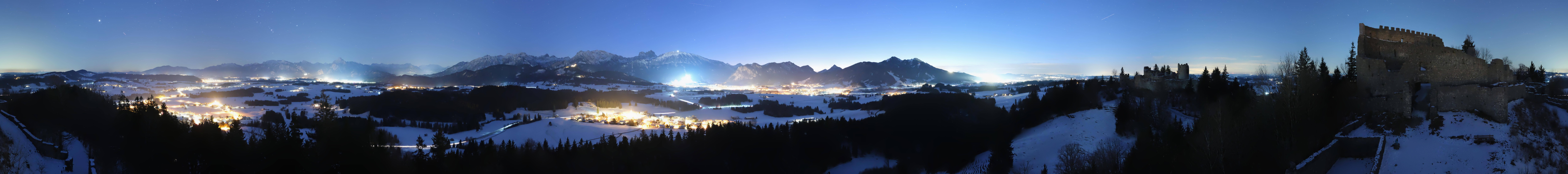 Archiv Foto Webcam Ausblick Burgruine Eisenberg
