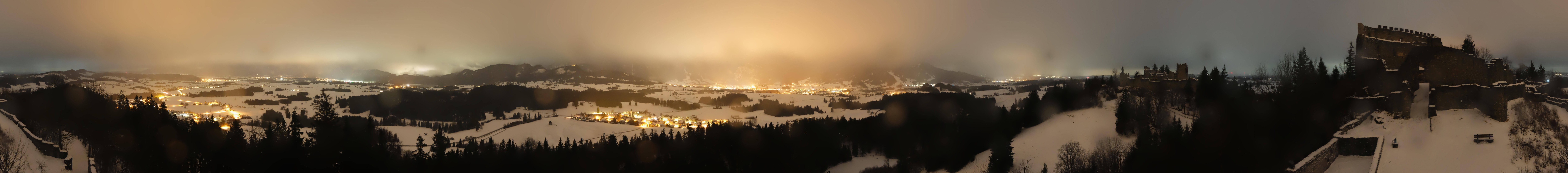 Archiv Foto Webcam Ausblick Burgruine Eisenberg