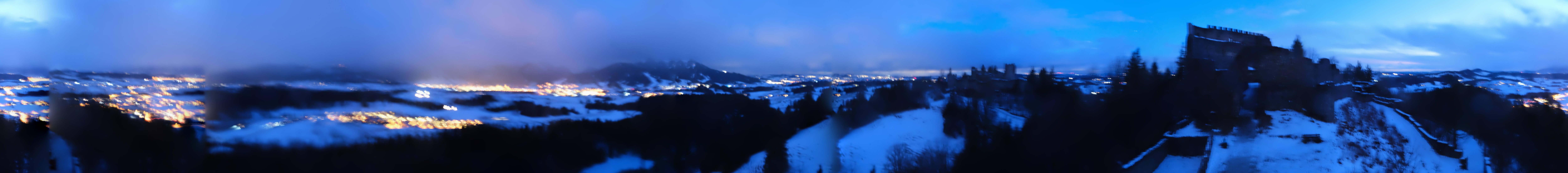 Archiv Foto Webcam Ausblick Burgruine Eisenberg