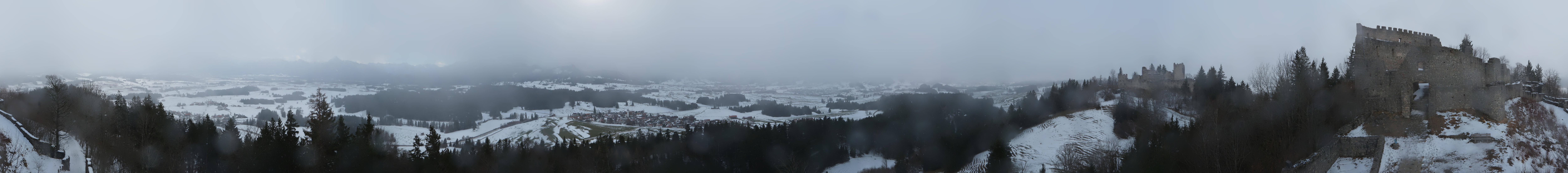 Archiv Foto Webcam Ausblick Burgruine Eisenberg