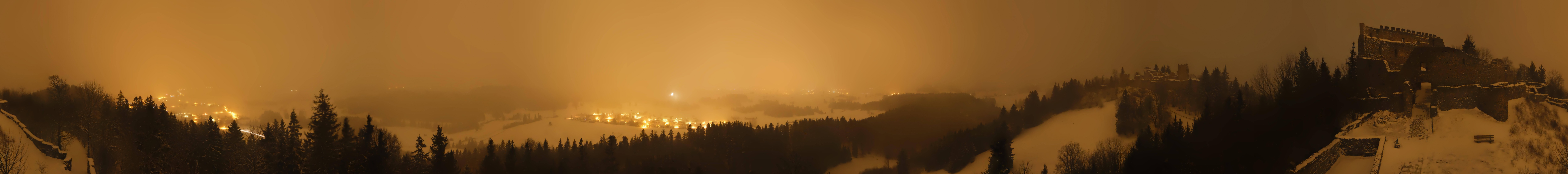 Archived image Webcam View Castle ruins Eisenberg