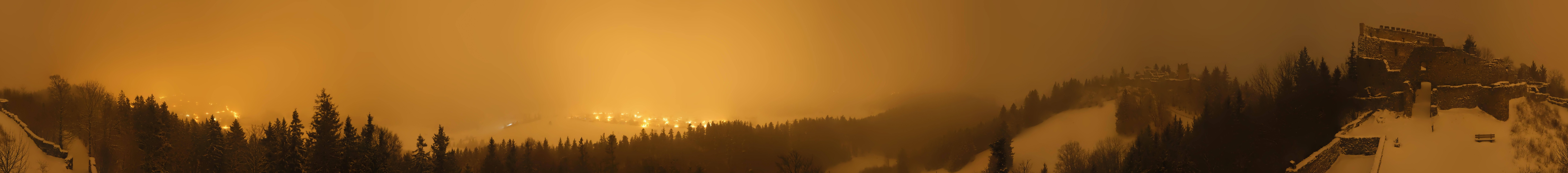 Archived image Webcam View Castle ruins Eisenberg