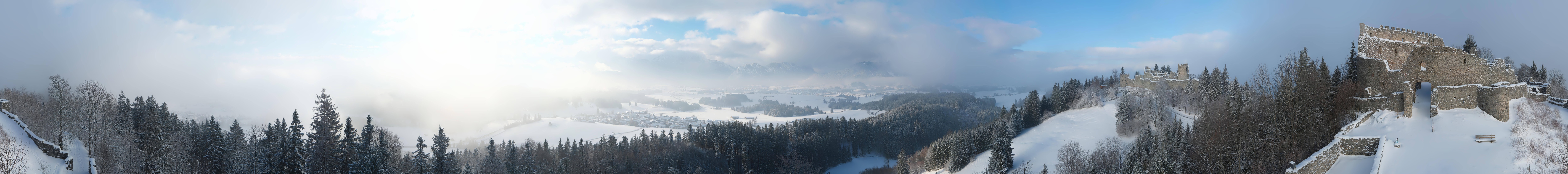 Archived image Webcam View Castle ruins Eisenberg