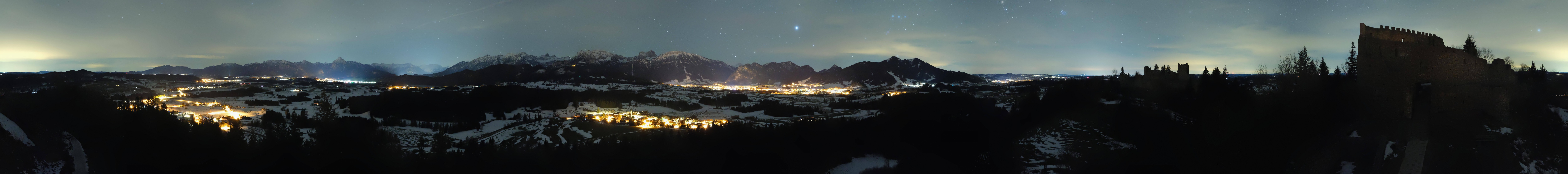 Archiv Foto Webcam Ausblick Burgruine Eisenberg