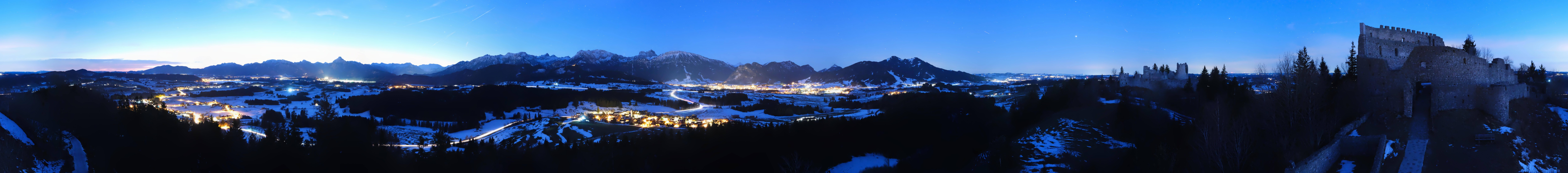 Archiv Foto Webcam Ausblick Burgruine Eisenberg