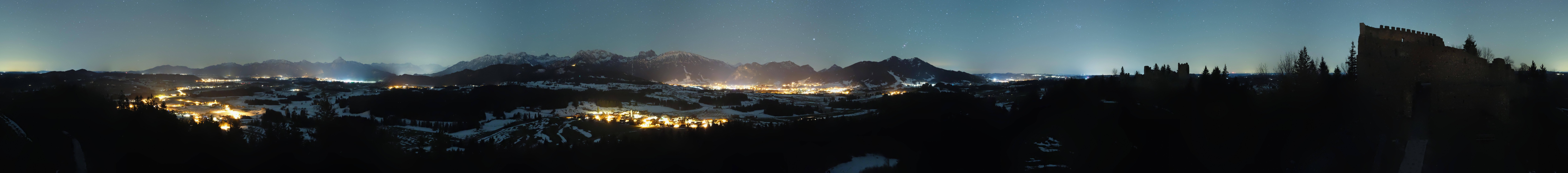Archiv Foto Webcam Ausblick Burgruine Eisenberg