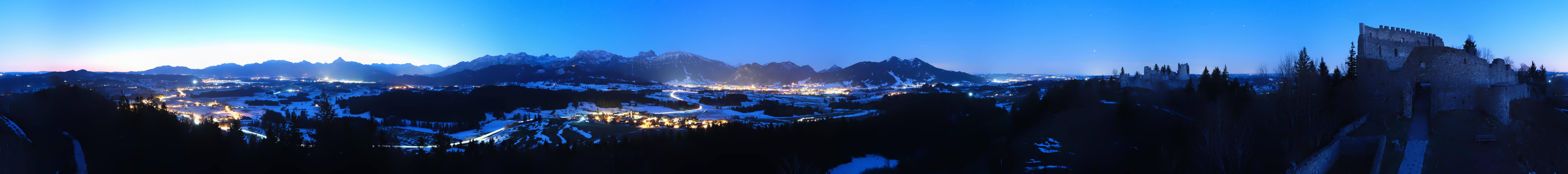 Archiv Foto Webcam Ausblick Burgruine Eisenberg