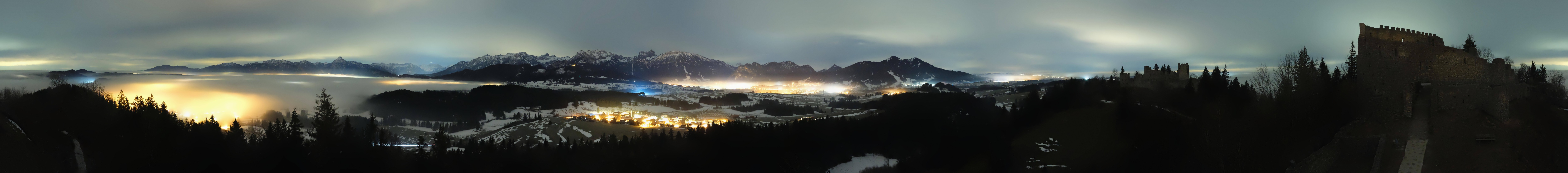 Archiv Foto Webcam Ausblick Burgruine Eisenberg