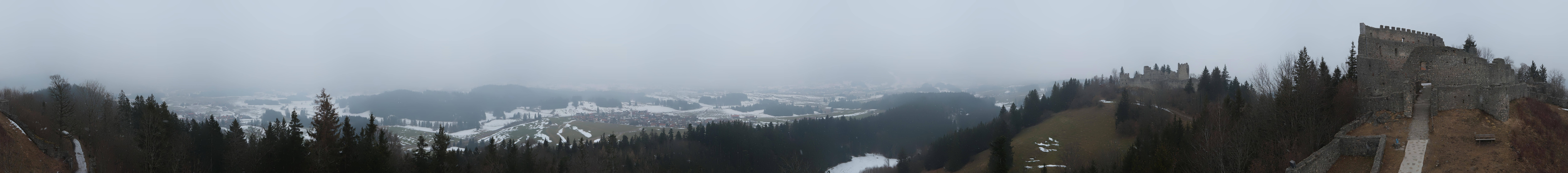 Archiv Foto Webcam Ausblick Burgruine Eisenberg
