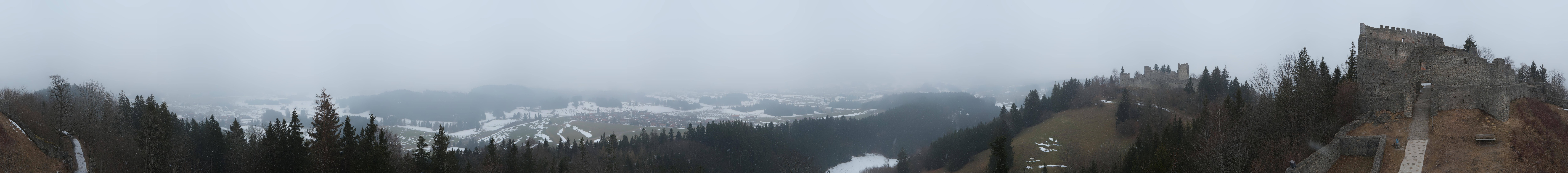 Archiv Foto Webcam Ausblick Burgruine Eisenberg