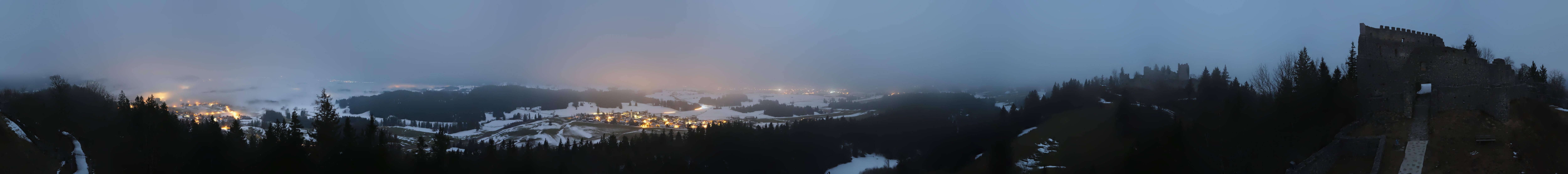 Archiv Foto Webcam Ausblick Burgruine Eisenberg