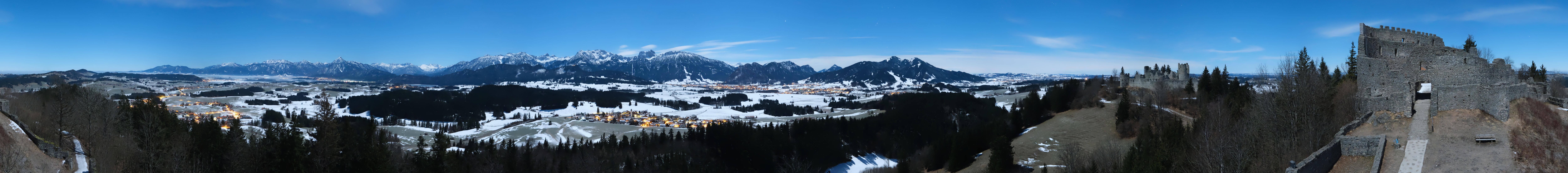 Archiv Foto Webcam Ausblick Burgruine Eisenberg