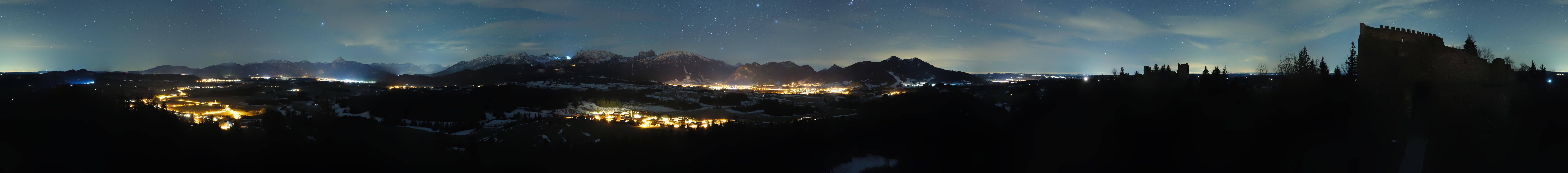 Archiv Foto Webcam Ausblick Burgruine Eisenberg