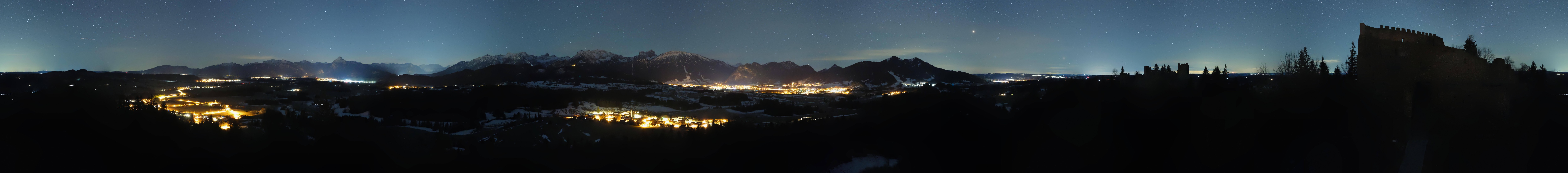 Archiv Foto Webcam Ausblick Burgruine Eisenberg
