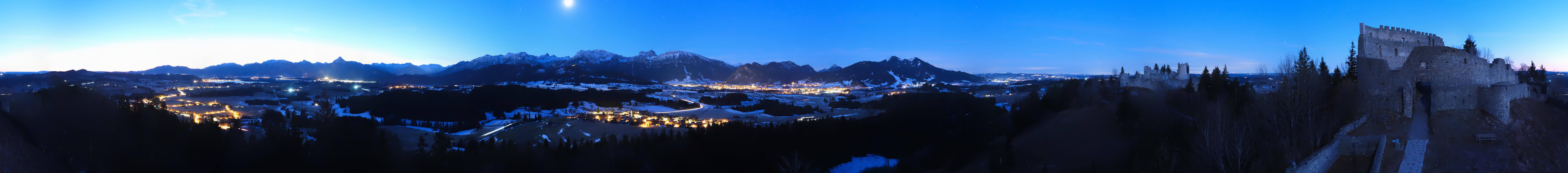Archiv Foto Webcam Ausblick Burgruine Eisenberg