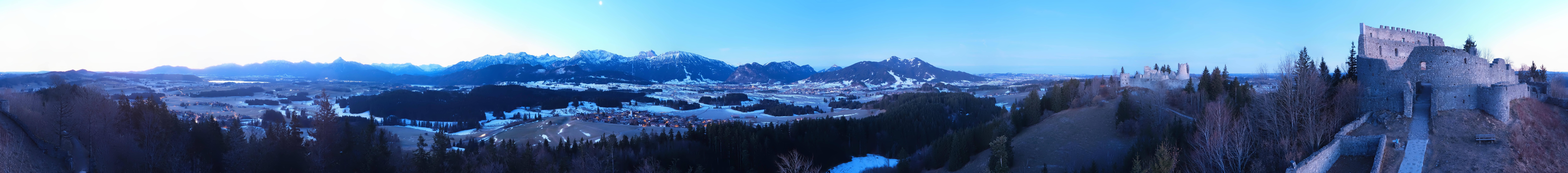 Archiv Foto Webcam Ausblick Burgruine Eisenberg