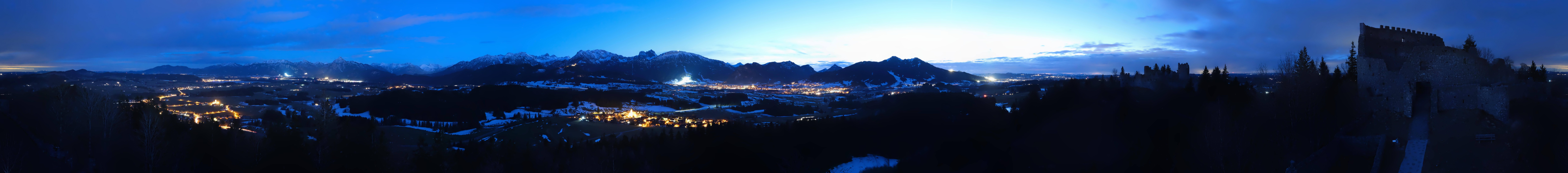 Archiv Foto Webcam Ausblick Burgruine Eisenberg