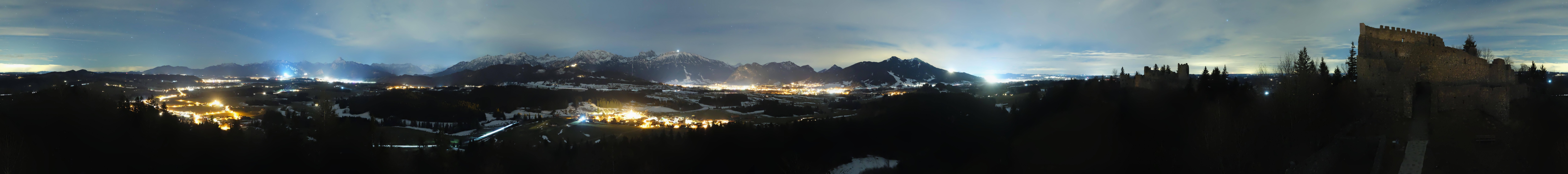 Archiv Foto Webcam Ausblick Burgruine Eisenberg