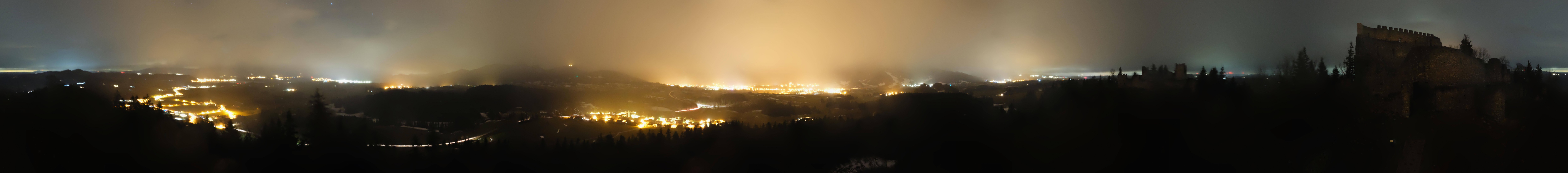 Archiv Foto Webcam Ausblick Burgruine Eisenberg