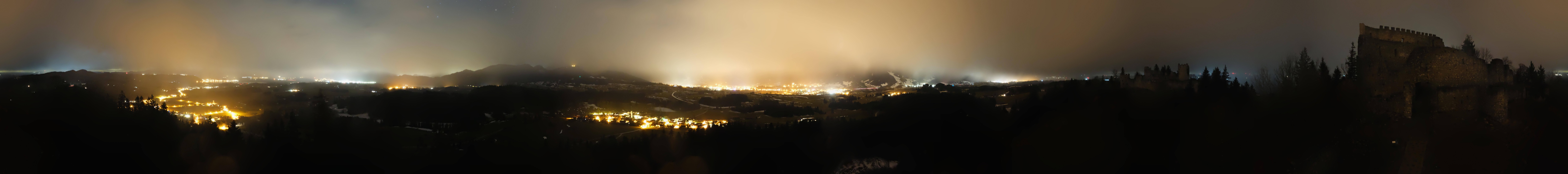 Archiv Foto Webcam Ausblick Burgruine Eisenberg