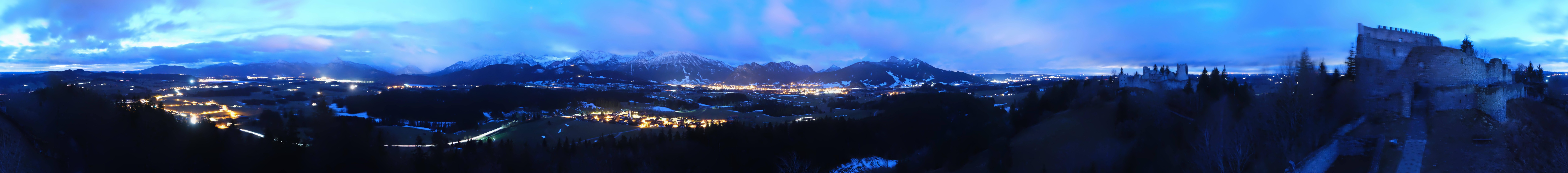 Archiv Foto Webcam Ausblick Burgruine Eisenberg