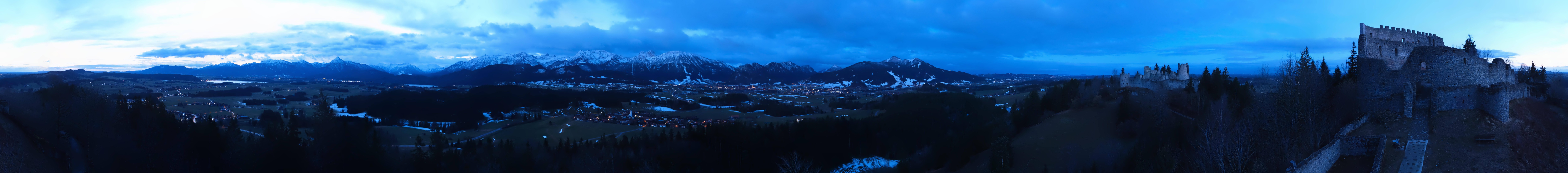Archiv Foto Webcam Ausblick Burgruine Eisenberg