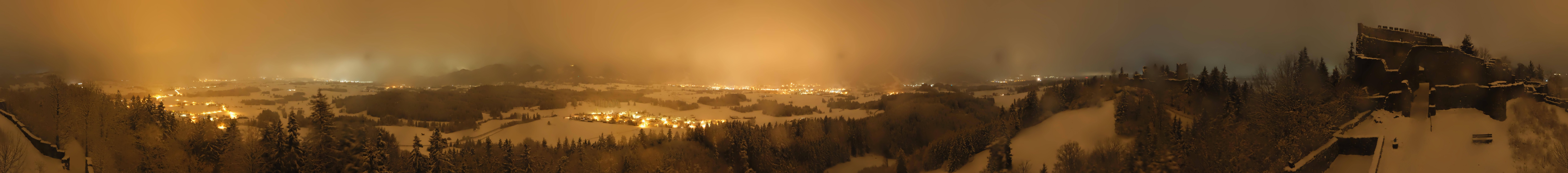 Archiv Foto Webcam Ausblick Burgruine Eisenberg