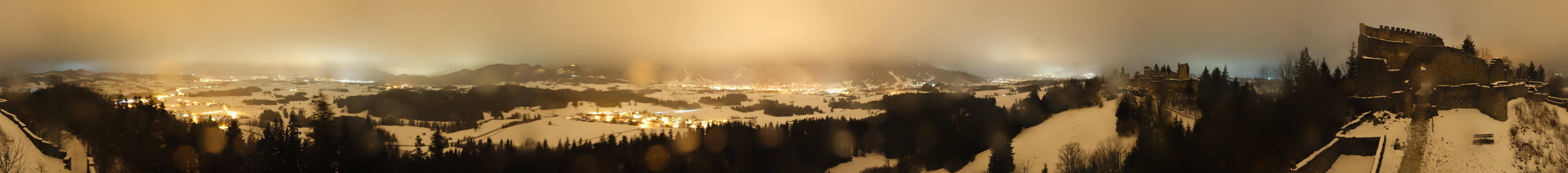 Archiv Foto Webcam Ausblick Burgruine Eisenberg