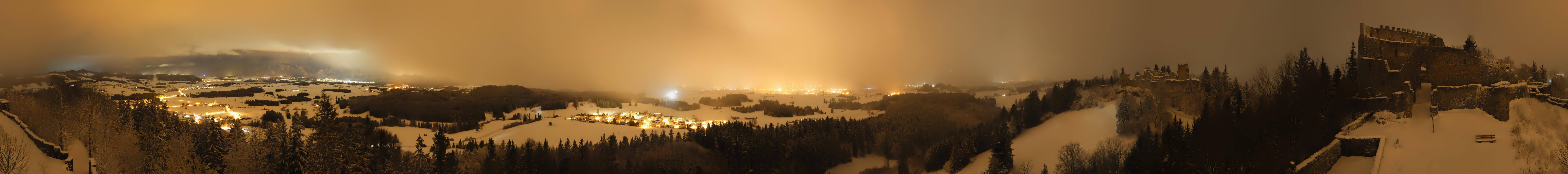 Archiv Foto Webcam Ausblick Burgruine Eisenberg