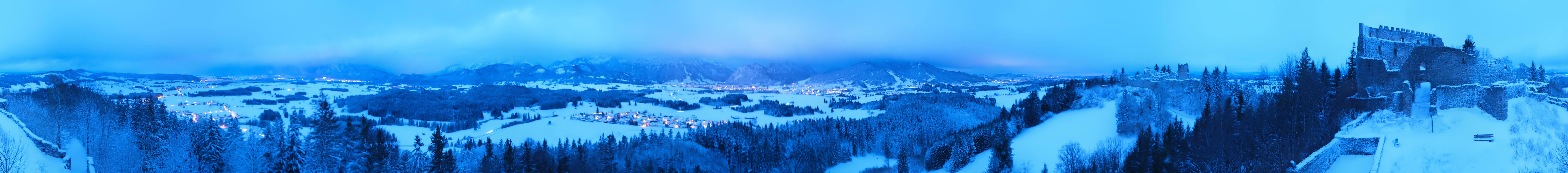 Archiv Foto Webcam Ausblick Burgruine Eisenberg