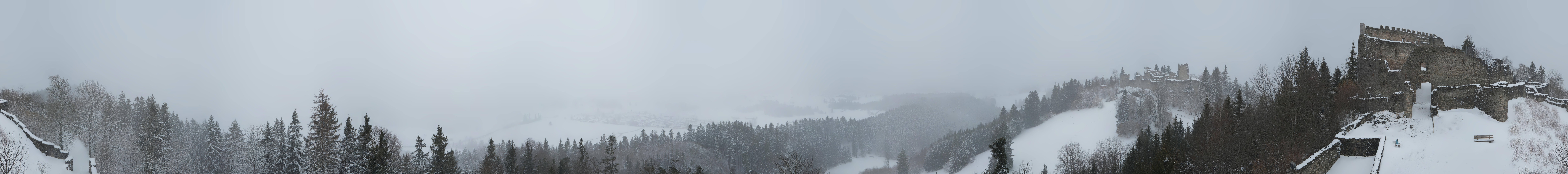 Archiv Foto Webcam Ausblick Burgruine Eisenberg