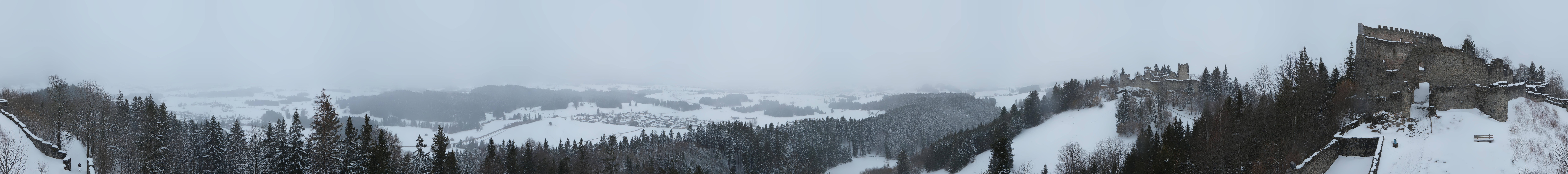 Archiv Foto Webcam Ausblick Burgruine Eisenberg