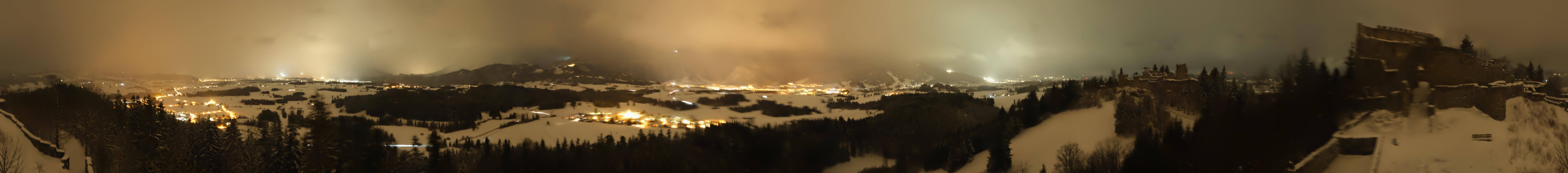 Archiv Foto Webcam Ausblick Burgruine Eisenberg