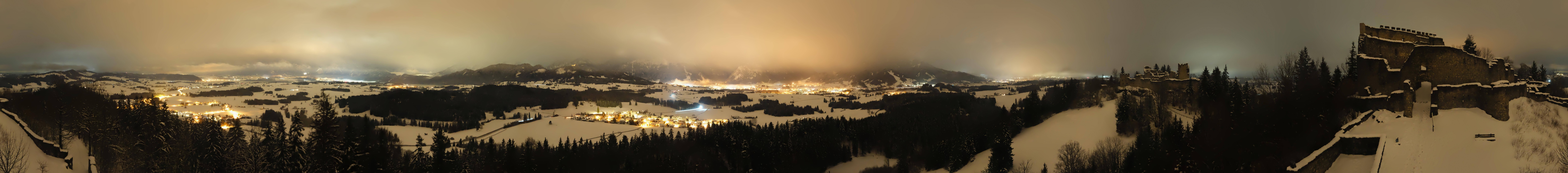 Archived image Webcam View Castle ruins Eisenberg