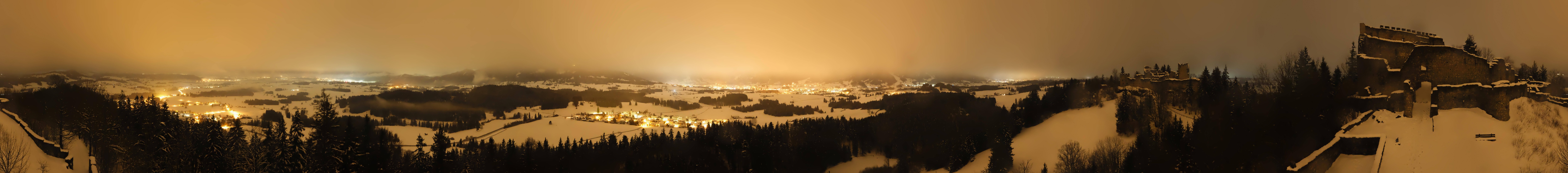 Archived image Webcam View Castle ruins Eisenberg